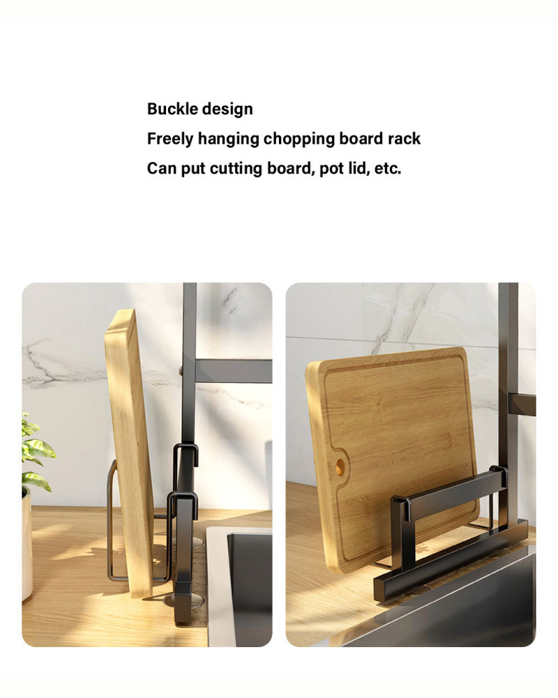 Escurridor Seca Plato De Acero Vajilla Niveles 2 Pisos 65cm