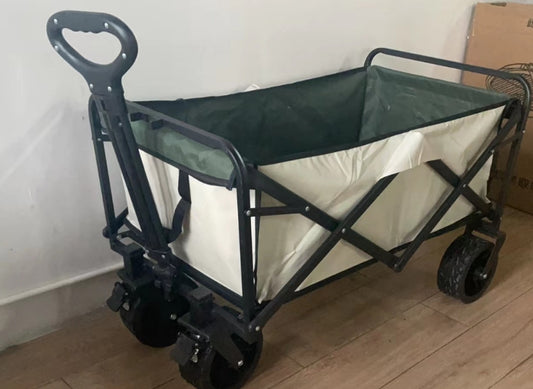 Carro 4 Ruedas Plegable Playa Camping Exteriores 150 Kg