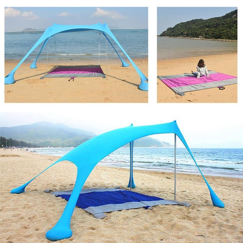 Toldo Gazebo Carpa Para Playa Upf50 Familia