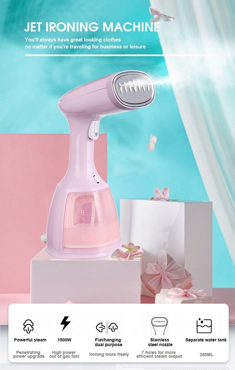 Vaporizador Portátil De Mano Plancha Ropa A Vapor